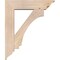 Ekena Millwork Imperial Traditional Smooth Bracket w/ Offset Brace, Douglas Fir, 7 1/2"W x 30"D x 36"H BKT0806X30X36IMP01SDF - alternate 4